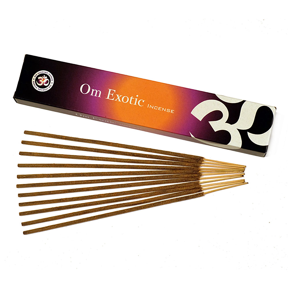 Om INCENSE 15 gr - Exotic (Pack of 12)