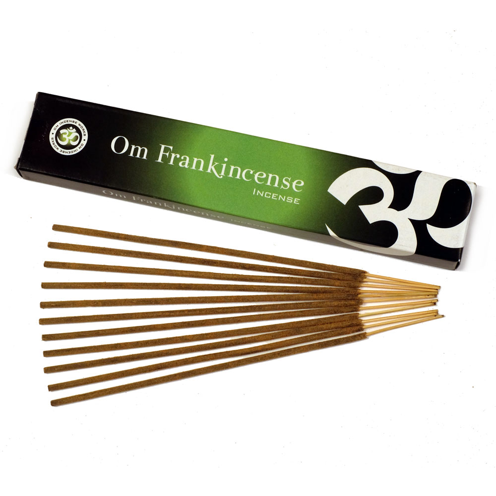 Om INCENSE 15 gr - FrankINCENSE (Pack of 12)