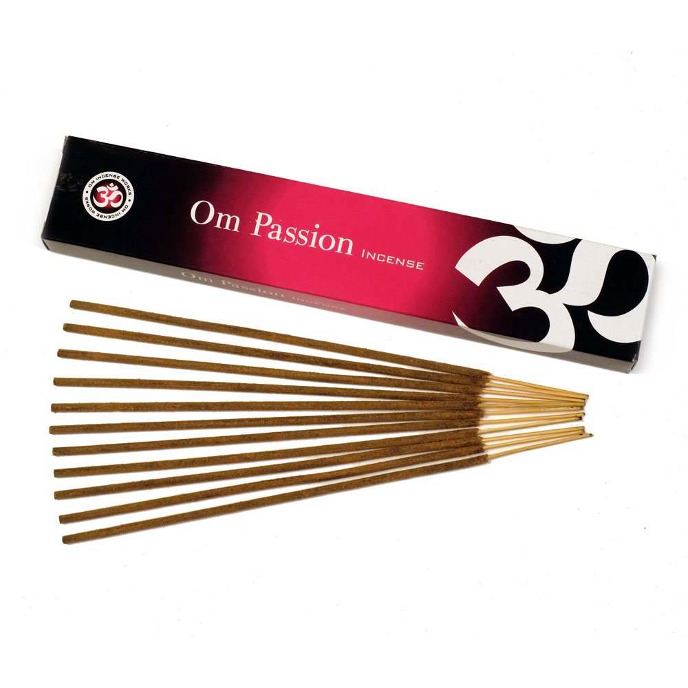 Om INCENSE 15 gr - Passion (Pack of 12)