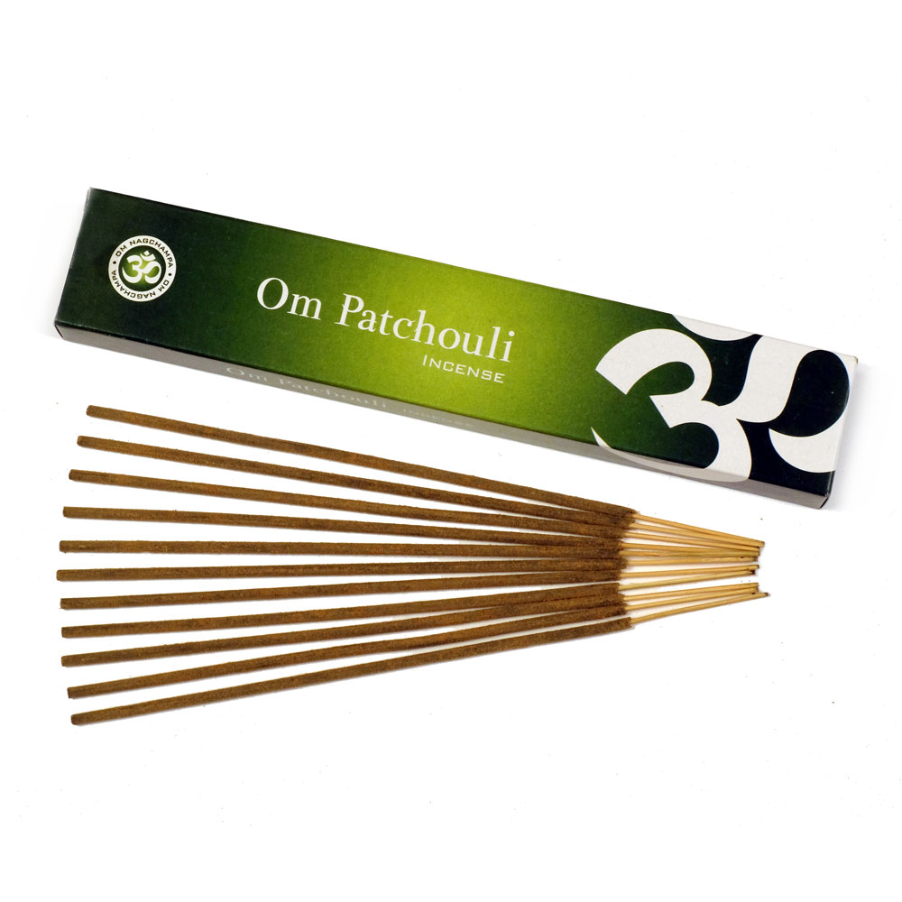 Om INCENSE 15 gr - Patchouli (Pack of 12)