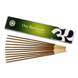 Om Incense 15 gr - Patchouli (Pack of 12)