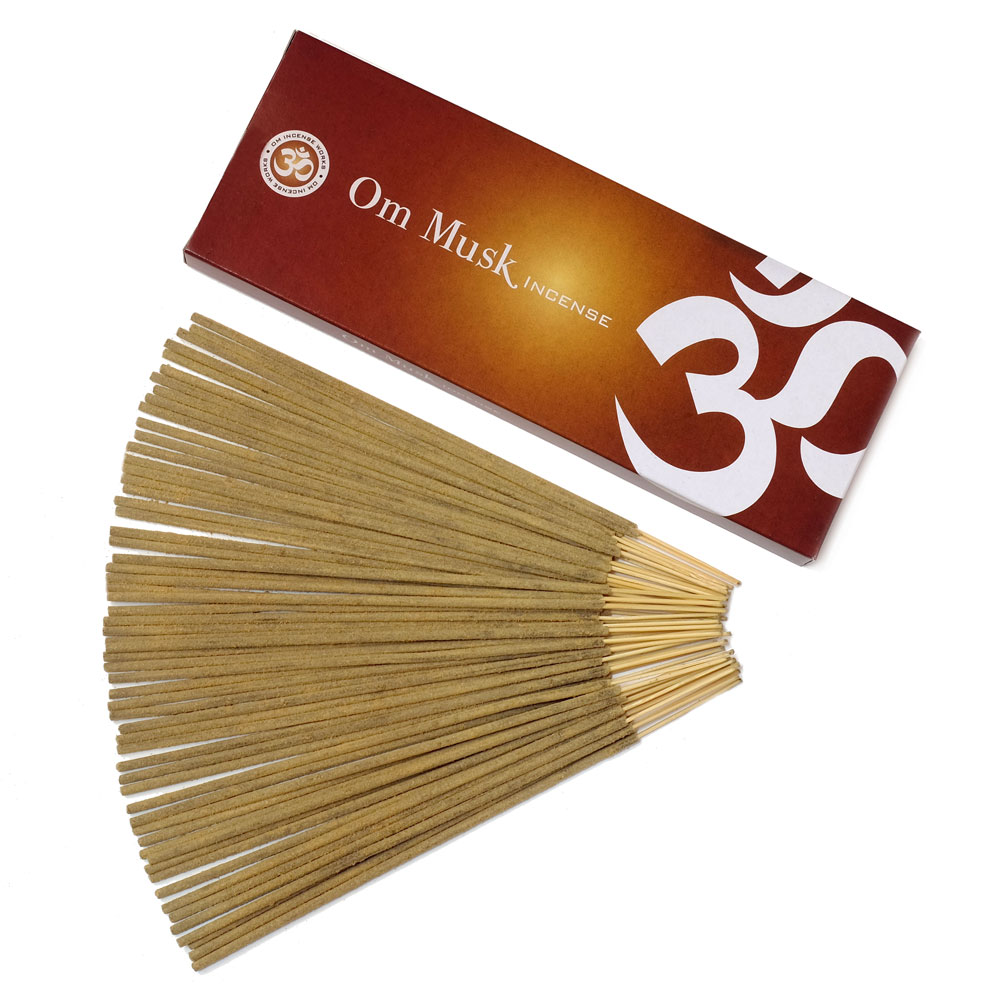 Om INCENSE 100 gr - Musk (Pack of 6)