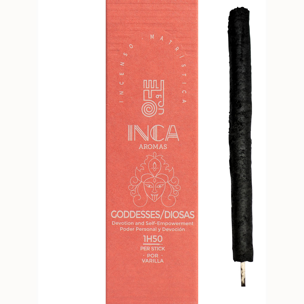 Inca Aromas Matristic Incense - Goddesses (4 Sticks): Kheops International