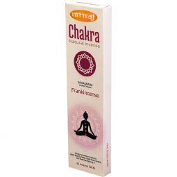 Nitiraj Natural Chakras Incense 25 gr - Crown Chakra (Pack of 6)