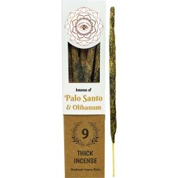 Green Tree Botanical Incense - Palo Santo (9 Thick Sticks)