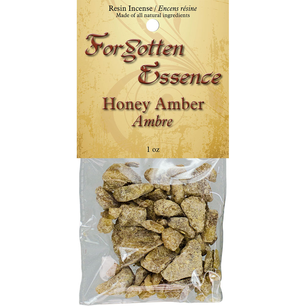 Forgotten Essence Resin INCENSE Honey Amber (1 oz)