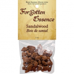 Forgotten Essence Resin Incense Sandalwood  (1 oz)