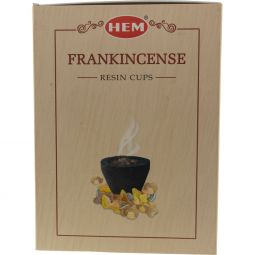 Hem Resin Cups - Frankincense (Pack of 10)