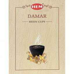 Hem Resin Cups - Damar (Pack of 10)