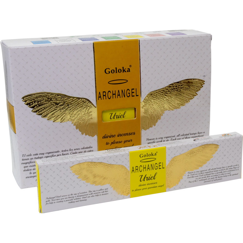 Goloka Archangel INCENSE 15 gr - Uriel (Pack of 12)