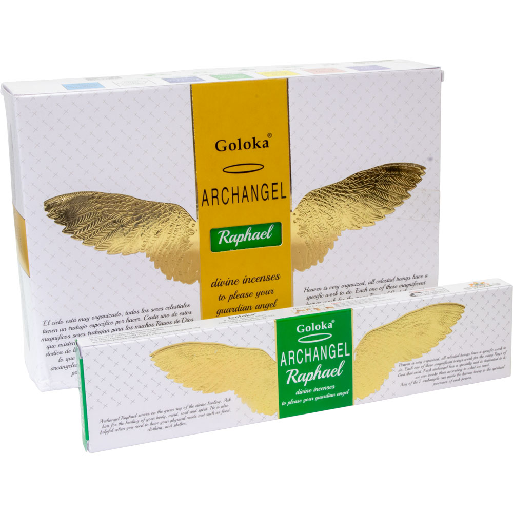 Goloka Archangel INCENSE 15 gr - Raphael (Pack of 12)