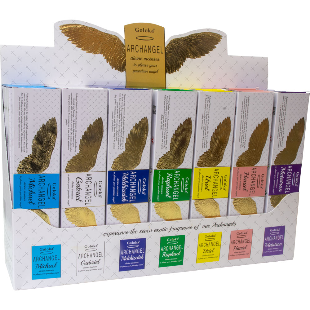 Goloka Archangel INCENSE 15 gr Starter Kit (Pack of 42)