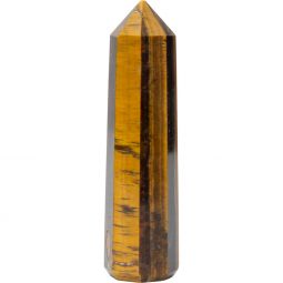 Gemstone Obelisk 3-4in - Tiger Eye (Each)