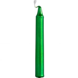 Mini Ritual Candles Metallic Green (Pack of 20)