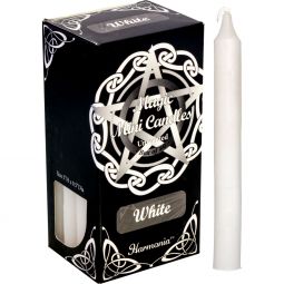 Harmonia Mini Ritual Candles - White (Pack of 20)