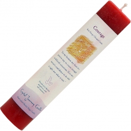 Reiki Herbal Pillar Candle Courage (Each)