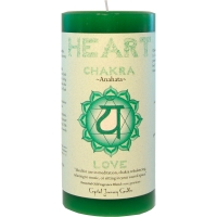 Pillar Chakra  Green-Heart Anahata (Each)