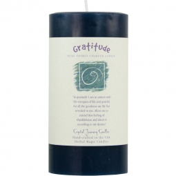 Reiki Herbal Pillar Candle Gratitude 3"x 6" (Each)