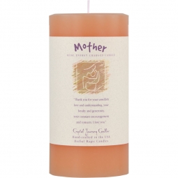 Reiki Herbal Pillar Candle Mother 3"x 6" (Each)