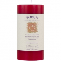 Reiki Herbal Pillar Candle Seduction 3"x 6" (Each)