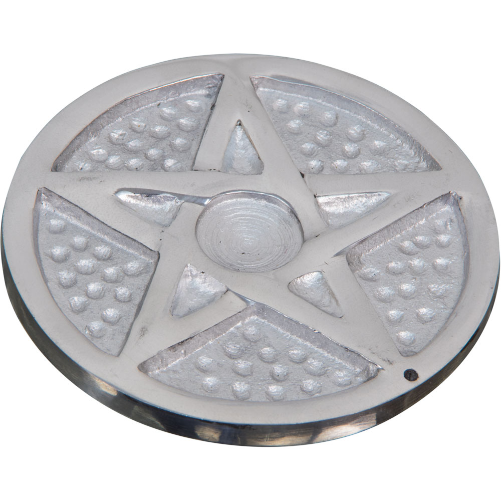 Aluminum INCENSE Holder - Pentacle (Each)