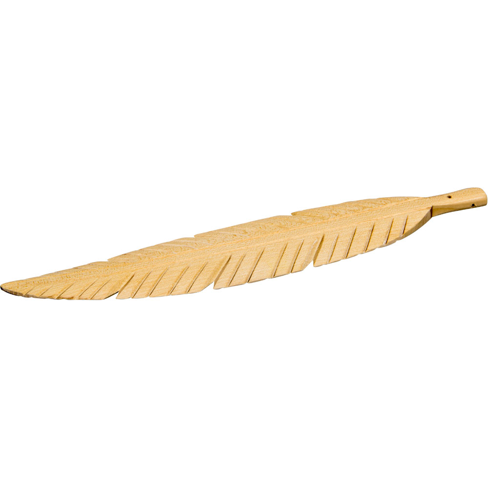 Wood Feather INCENSE Holder (Each)