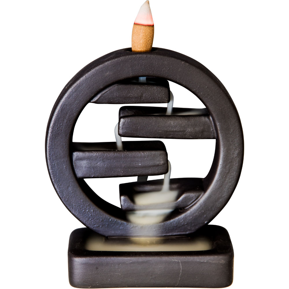 Ceramic Backflow INCENSE Burner - Feng Shui (Each)