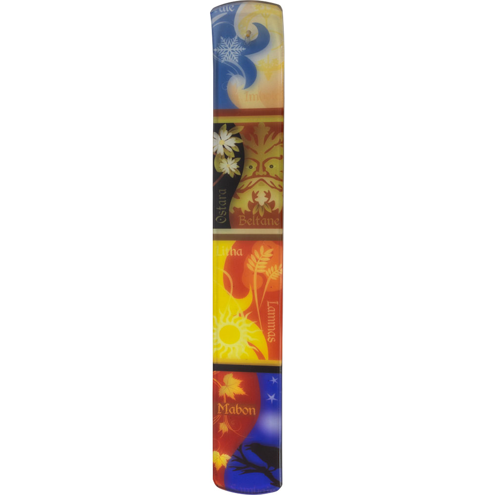 Glass Printed INCENSE Holder - 4 Seasons (Each)