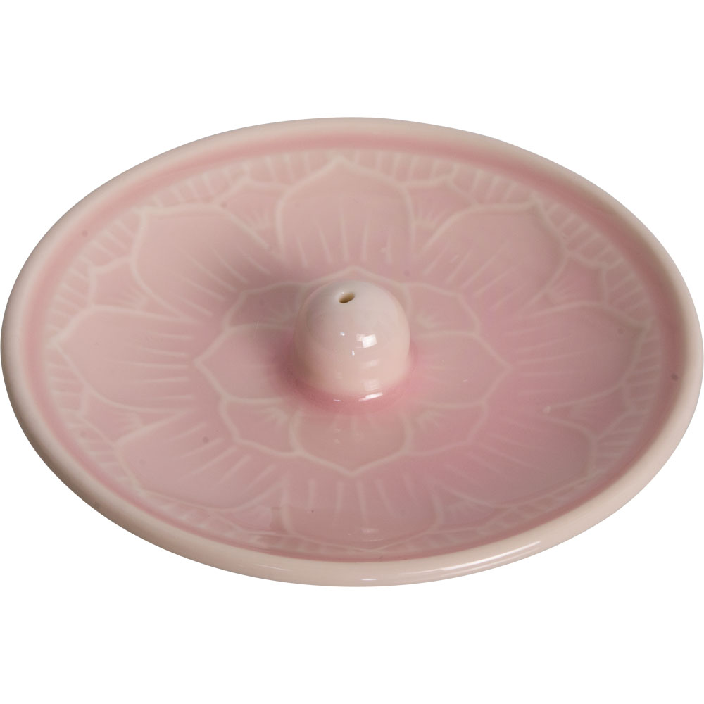 Ceramic INCENSE Holder - Lotus (Each)