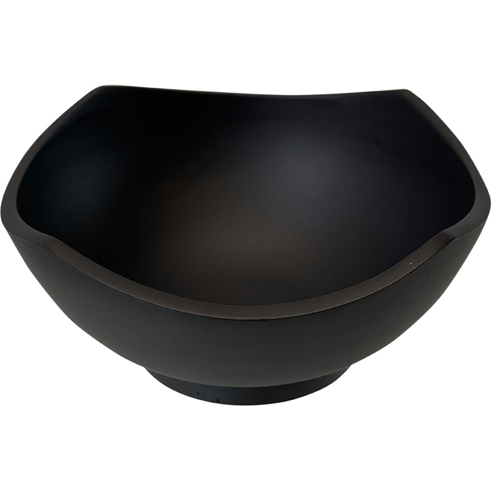 Cast Iron INCENSE Burner/ Offering Bowl - Round Wavy Edge (Each)