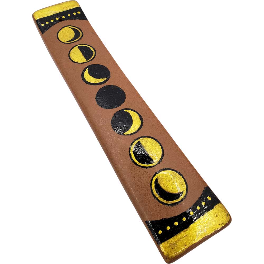 Ceramic INCENSE Holder - Moon Phases (Each)