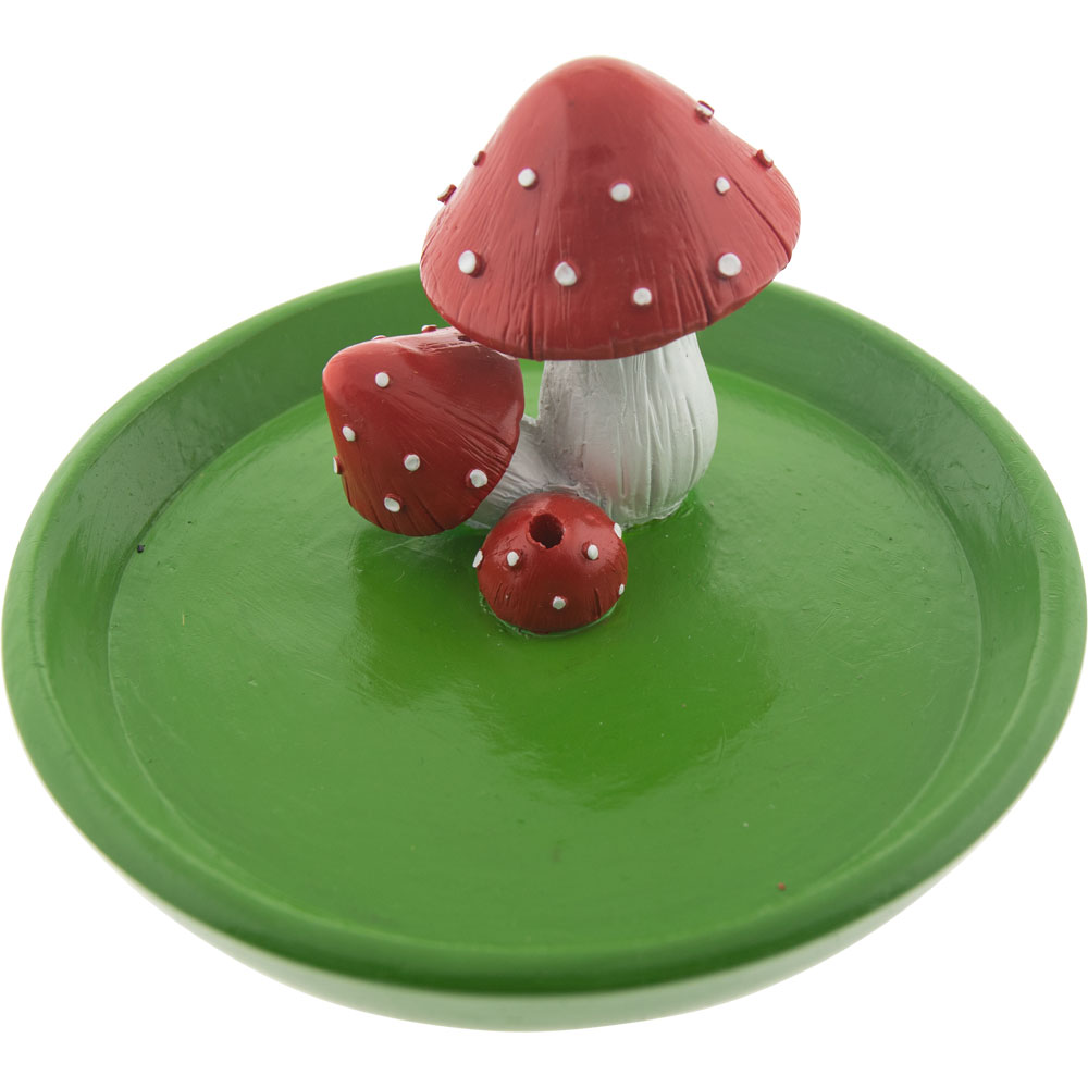 Polyresin INCENSE Holder - Mushrooms (Each)