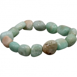 Tumbled Stones Bracelet - Amazonite (Pack of 6)