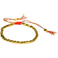 Adjustable Copper Beads Tibetan Bracelet - Healing Luck Multi-Colored (Each)