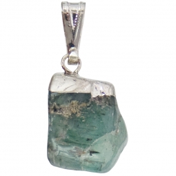 Tumbled Stone Pendant Emerald (each)