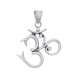 Script Large Om Pendant