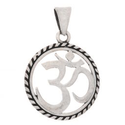 Rope Om Pendant