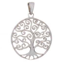 Swirl Large Tree Pendant