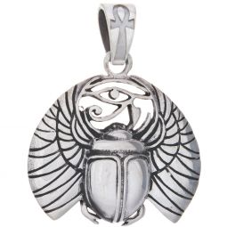 Scarab Deco Egyptian Pendant