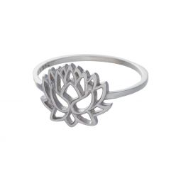 Small Lotus Ring - Size 6