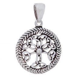 Celtic Tree Mandala Pendant