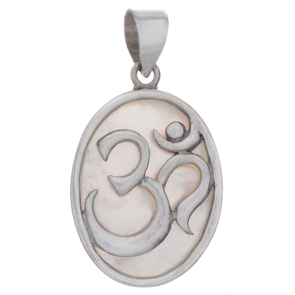 OM Mother of Pearl Pendant: Kheops International