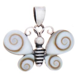 Butterfly Shiva Eye Pendant (Was $10.00)