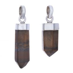 Tiger Eye Assorted Small Pencil Pendant (20mm to 35mm H)