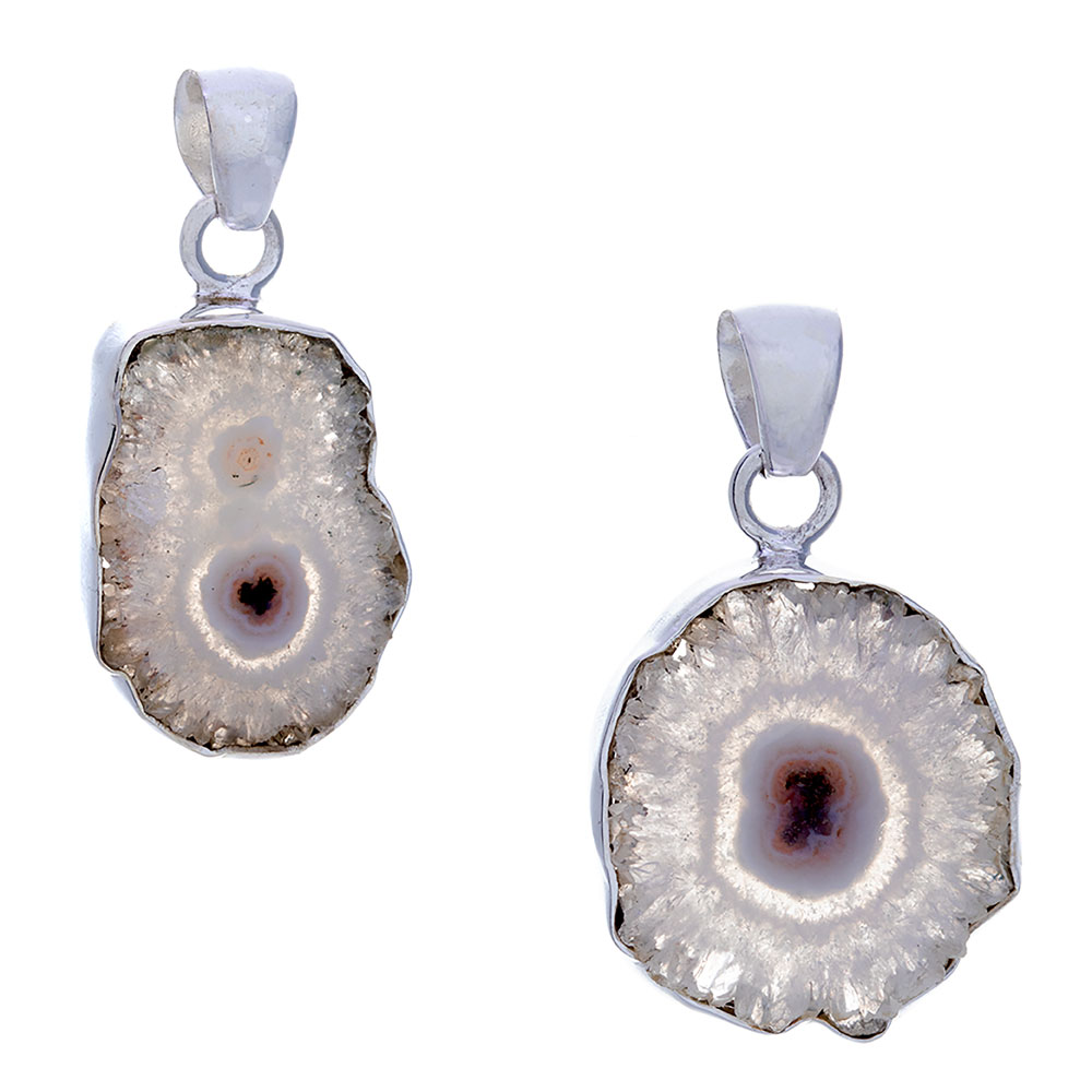 Geode factory Solar Slice Pendant