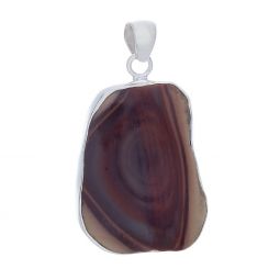 Imperial Agate Medium Geode Slice Pendant