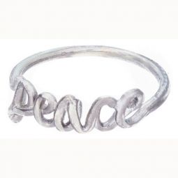 Peace Ring -Size 5