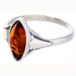 Amber Ring - Marquise - Size 5