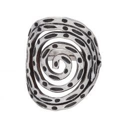 Large Spiral Ring - Size 6