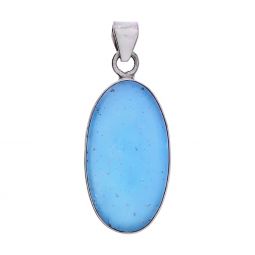 Assorted Medium Oval Hemimorphite Pendant (33 to 43mm H)